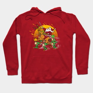 Xmas War Ugly Sweater by Tobe Fonseca Hoodie